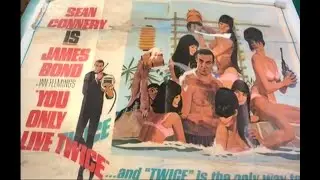 You Only Live Twice poster restored - James Bond