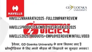 Havells Maharath 2025 🔥  All Products & Full Company Review Employee Review in 1 Video 