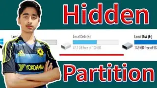 How to Hidden or Show Computer/Laptop Partition in Window XP, 7, 8, 10