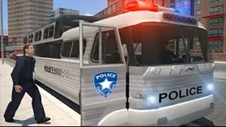 Police bus prison transport 3D - Police Game Android review