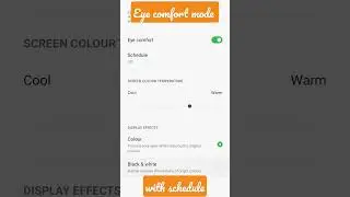 Eye comfort mode कैसे ऑन करें 2022||How to enable eye comfort mode in oppo||#shorts@jackykashyap2339