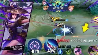 FANNY DOUBLE DAMAGE UNTIL CHEAT DAMAGE 💀! FANNY USERS MUST WATCH THIS (MOBILE LEGENDS)