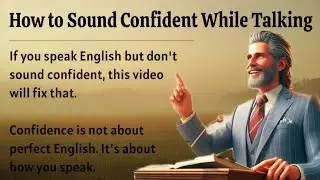 How to Sound Confident in English || English Podcast For Easy Conversation ✅ || Speak Like Leader