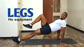 LEG WORKOUT at Home in 30 MIN with No Equipment