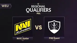 NAVI Junior проти PSG Quest | TI13 Regional Qualifiers - WEU
