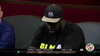 What does defunding the police look like? Black Lives Matter Peoples Budget LA