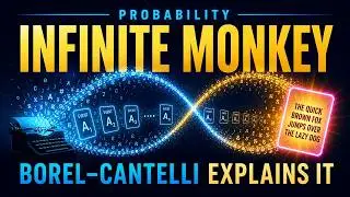 Borel Cantelli lemma and infinite monkey theorem