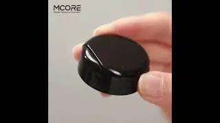 Plastic Pill Capsule Bottles with Black Flip Top Cap