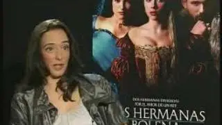 Las hermanas Bolena: Entrevista Ana torrent