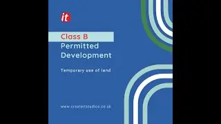 Class B Permitted Development l createitstudios
