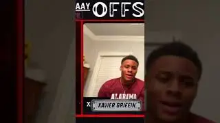 ⭐️⭐️⭐️⭐️⭐️ LB Xavier Griffin explains the unique strategy Alabama Football uses in recruiting