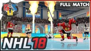 NHL 18 Full Threes Match! NEW GAME MODE | Gritty vs. Snipes! PS4 HD