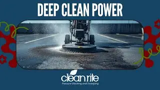 Rotary Surface Cleaner in Action | Clean Rite Pressure Washing Wichita, KS