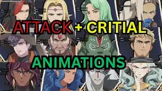 Dark Deity 2 - All Attack & Critical Animations! 🔥 (Fire Emblem Vibes!)