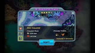 Kingdom Rush 5 Alliance | Iron | Impossible | No-premium | 13. Desecrated Temple
