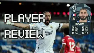 BEST CAM IN FIFA 22 - KARIM BENZEMA POTM 91 PLAYER REVIEW