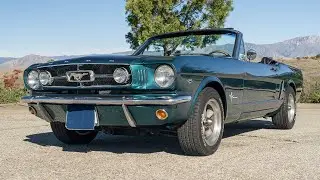 1965 Ford Mustang Convertible 302ci V8 Walk-around Video