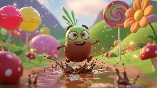 Fall Guys Silly Bean Cay&oacute; en el Barro AV1 | Canci&oacute;n Divertida para Ni&ntilde;os | Rimas Infantiles