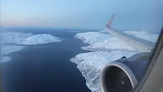 BA612 London Heathrow (LHR) - Tromso (TOS), A320neo, approach and landing runway 18, 8 January 2026