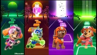 🎶 Paw Patrol Tiles Hop 🐶🎮 