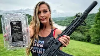 5.45x39mm Subsonic Ammo OSC-13 rifle, Dead Air Sandman S & K Suppressor