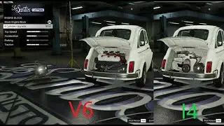 Grotti Brioso 300 V6 vs I4 Exhaust Sound (GTA 5 Online Comparison)