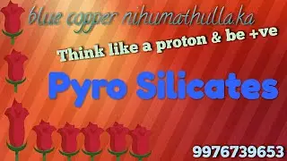 Pyrosilicates (or) Soro Silicates