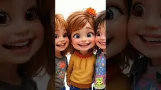 😊 Three Happy Friends Dance Together 🌈 | Cute Kids Short | Like & Subscribe! One sprout at a time! 🌱