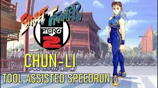 ( TAS ) STREET FIGHTER ALPHA\ZERO 2 ( CHUN-LI )