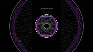 When Physics Turns Into Pure Art (Schubert Serenade Patterns #07-08) #satisfying #simulation