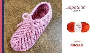 PANTUFA DE CROCHE passo a passo Prof. Simone Eleotério