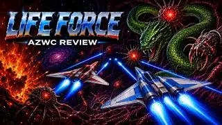Life Force AZWC Review for the NES 8-bit Nintendo or Wii FU