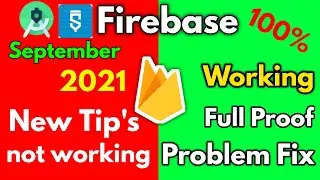 Firebase Real-time Database Not Working Full Proof Fix 1000% Working Firebase Database Sketware Fix