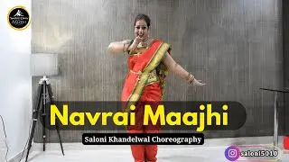 Navrai Majhi | Marathi wedding song | Easy Dance Steps | Dance Cover By Saloni Khandelwal