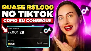 R$1000 de GRANA EXTRA com o TIKTOK, como eu consegui? Iniciantes renda extra online