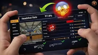 Pro 2 Finger Custom HUD Free Fire Code 2 🔥 Smooth Gameplay