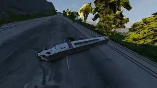 Train Vs Crashhard #beamngdrive