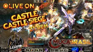 🔴LIVE ON:  MU CA BRASIL - Evento Castle Siege  09/11/2025 🟠Legion !muca !guild !discord