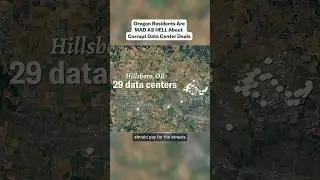 Oregon Residents Are MAD AS HELL About Corrupt Data Center Deals