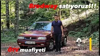 1999 R9 1.4 RNİ Brodway Satıyoruz | &Ouml;tv Muafiyeti | 2025 Yılında 1999 Model Brodway Alınır Mı? 