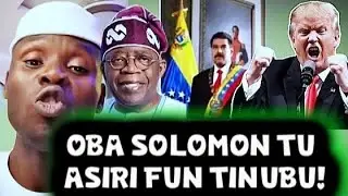 Bi Trump se arrest President laipe yi; Mu ki Oba Solomon tu asiri Trump fun President Tinubu !!!