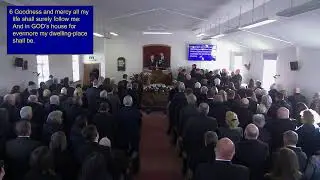 Carloway Church of Scotland Funeral service for Roddy MacLeod October 23rd 2025