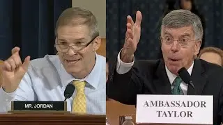 Rep. Jim Jordan grills William Taylor during impeachment hearing: full video