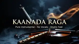 Kaanada Raga | Pure Instrumental Indian Classical Music | No Vocals | Deep Relaxation