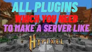 Plugins needed for making hypixel server