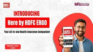 How to Use HDFC ERGO Health Insurance App | Complete Guide Step-by-Step | Health Insurance | Hindi