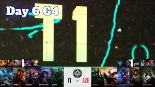 T1 vs AZE - Day 6 LoL MSI 2022 Group Stage | T1 vs Team Aze full game