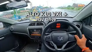 🚗 Alto K10 VXI Plus POV Drive 😱 4K GoPro Experience &ndash; Real Driving Feel!