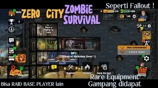 REVIEW GAME - Zero City: zombie survival - F2P RPG ACT SURVIVAL / MUDAH DAPAT EQUIPMENT#reviewgame