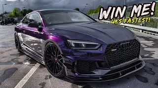 WIN THE UKS FASTEST AUDI RS5! ..FOR UNDER &pound;10!! MAD!